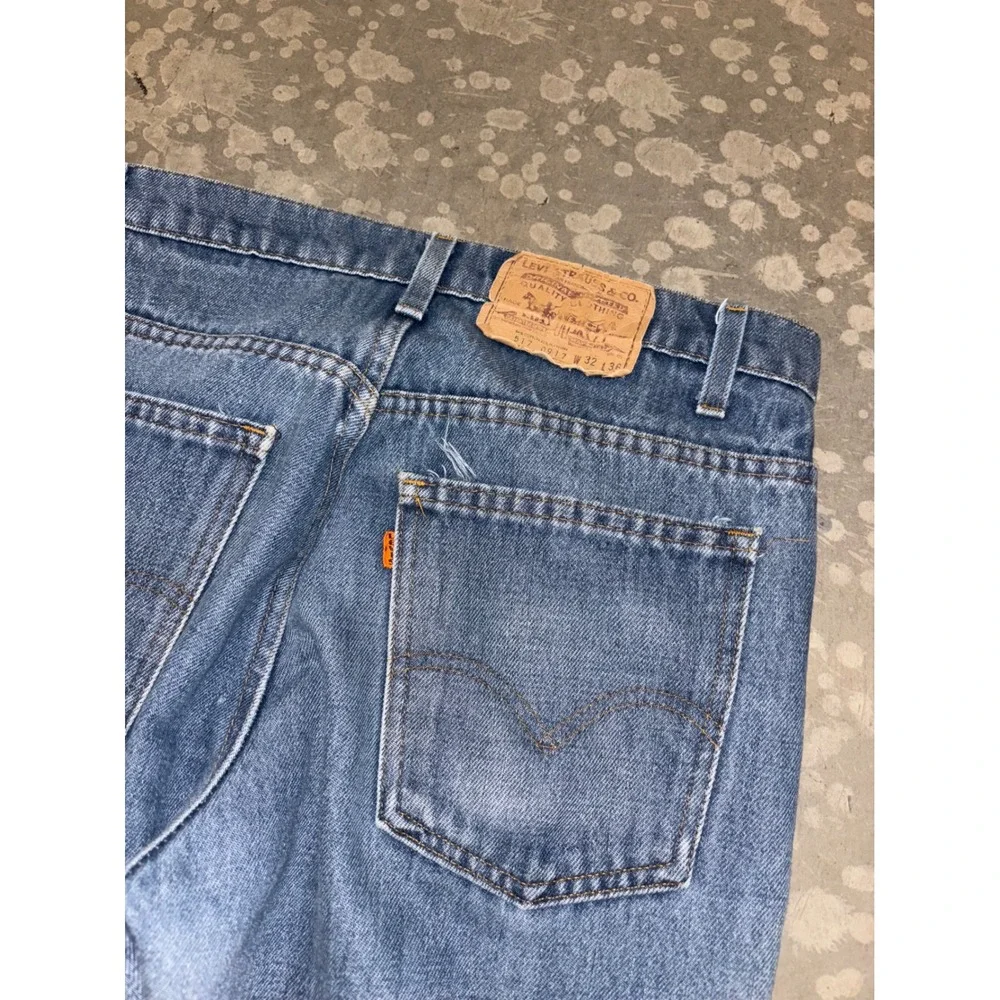 Vintage 70' Levi's Orange Tab Bootcut Jeans 31x36